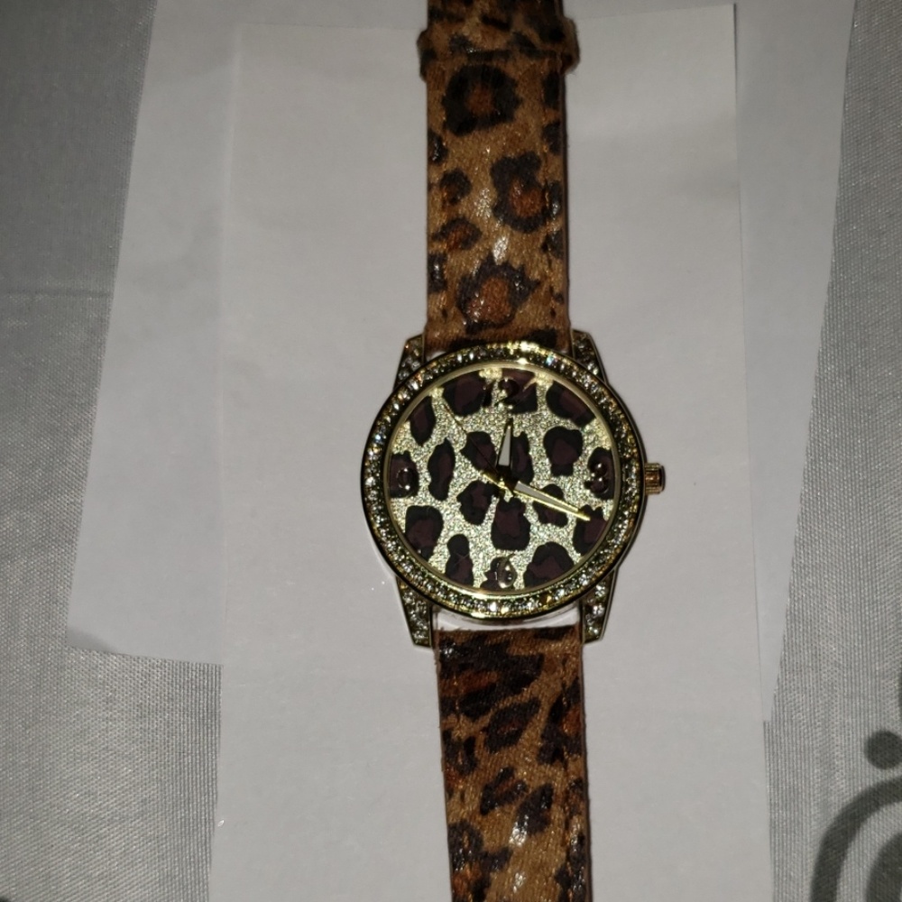 Leopard Print Watch